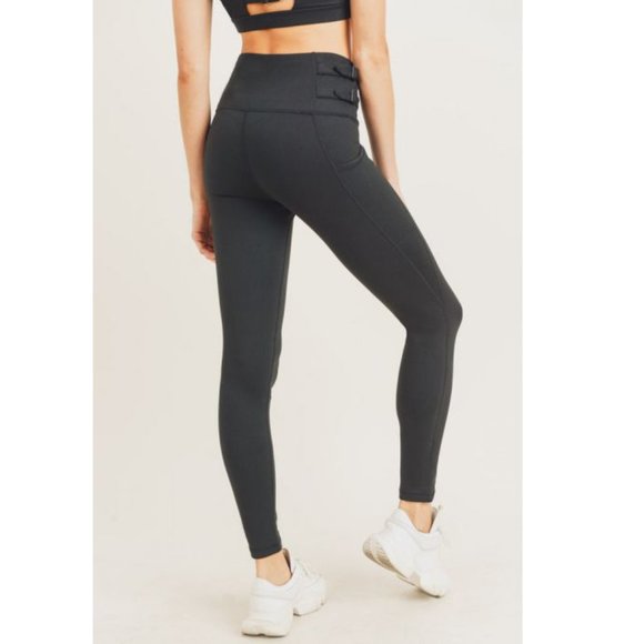 Harness Strap Highwaist Leggings - Picture 5 of 8